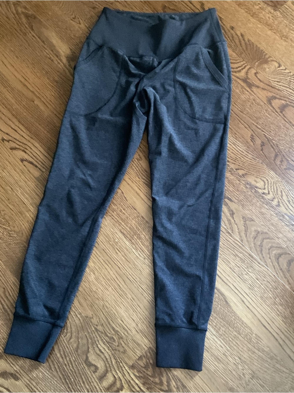 Women’s Charcoal Gray Jogger Bottoms